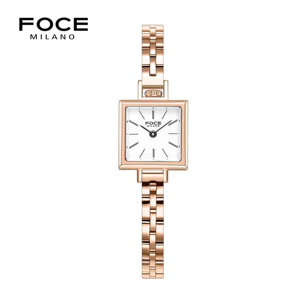 Pocheleidi 19.5Mm Women'S Square Metal Watch Fm1913Wrg