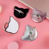 4 Pcs Cat Shape Phone Holder 360 Degree Metal Finger Ring Holder Luxury Women for Phone Stand