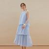 INMAN Women's Summer Halter Sleeveless Midi Dress