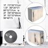Outside Air Conditioner Cover Waterproof Silver Coated Outdoor Heat Dissipation
