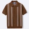 New Men'S Polo Shirt Made Of Pure Cotton With Dropped Shoulders High-Quality Loose Fit For Fitness Versatile For Daily Exercise Short Sleeved Casual