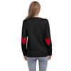 Europa, Amerika Herbst und Winter Neuer Pullover Damen Valentinstag Liebe Jacquard Pullover Strickpullover Oberteil