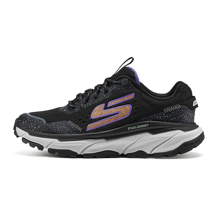 Skechers DLUX Journey Модные Удобные Дышащие Низкие Беговые Кроссовки Женские Кроссовки Черный 180218-BLK 38.5