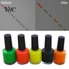 Boa galleggiante da pesca da 7 ml, liquido fluorescente, riparazione, indicatore fai da te, attrezzatura per vernice
