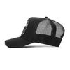 Societe Noir Mens Logo Mesh Trucker Cap