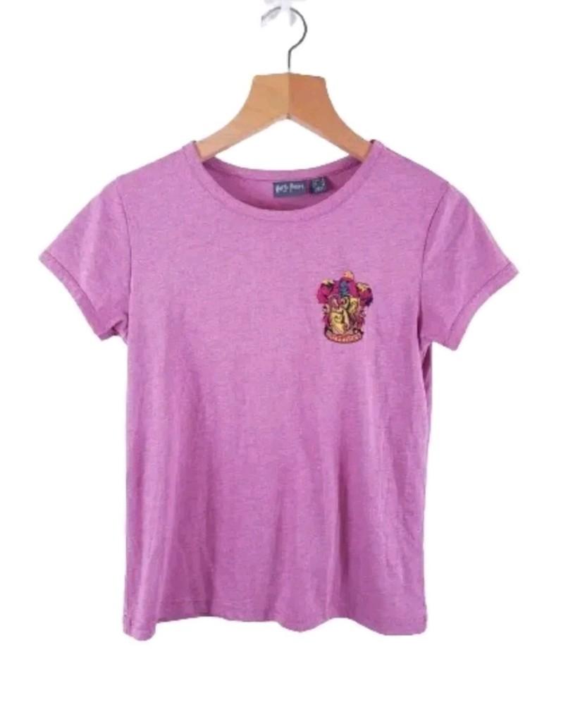 

Harry Potter Purple Short Sleeve Cotton Blend TShirt Women#039;s 8 Unisex T-Shirt XL