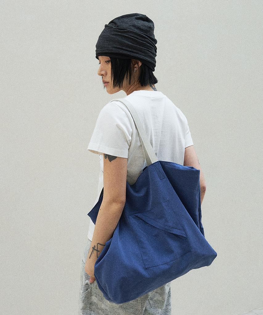 Slowacid Viscose Blend Reversible City Bag [Black]