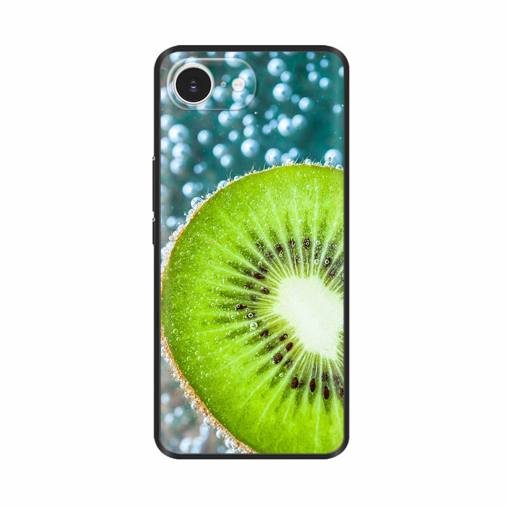 For iPhone 16E Case Fantasy Flower Black Phone Case For iPhone16E / iPhone SE 2025 Soft TPU Shockproof Back Cover Fundas Housing