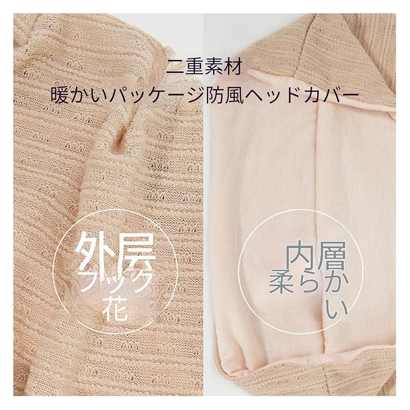 [FukuFuku] Soft Knit Hat for Women and Men, Beanie Hat for Spring, Summer, and Autumn, Medical Hat, Night Cap, Unisex, Thin, Breathable, Head