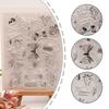 1Pc 3D Clear Stamp Silicone Stamp Cards Clear Stamp with Pattern Scrapbooking Journaling Card Making Decorations Stamp