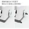 Takagi (Takagi) Horse Hose Reel 30m 4 Water Shape Cover with Legs BOXY Twister RC330CG Charcoal G...