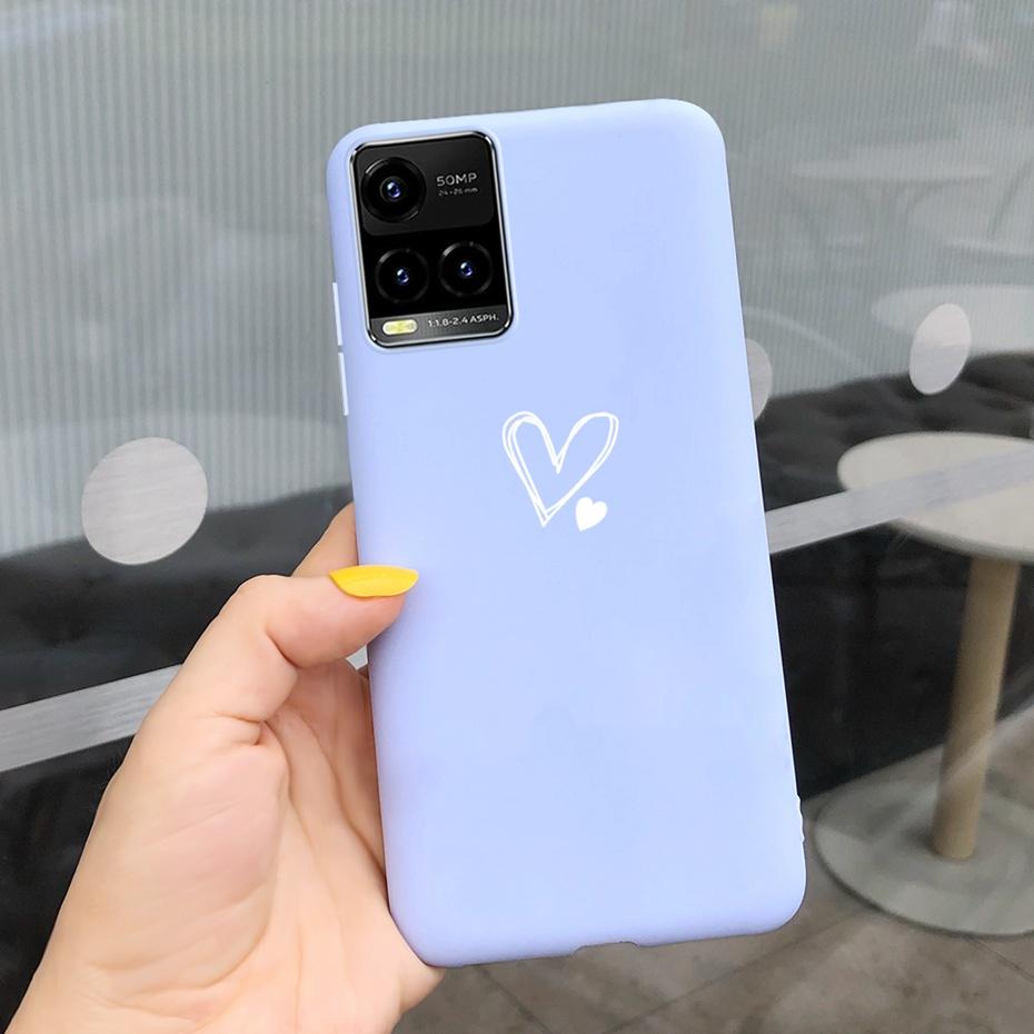 Schöne Silikonhülle Für Vivo Y33s Hülle Handyhülle Vivo Y21 2021 Y21s TPU Stoßfänger Auf Vivo Y33S 4G Y33 S Y21 Y 21S Hülle Fundas