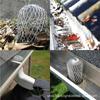 Pack of 4/8 Metal Gutter Strainers Easy To Install Aluminium Filter Grids Keep Your Downpipes Clear & Prevent Clogs