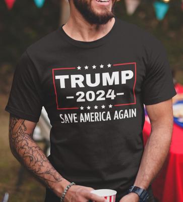 Donald Trump Shirts Save America Again Political Shirts Funny Trump 2024 Shirts