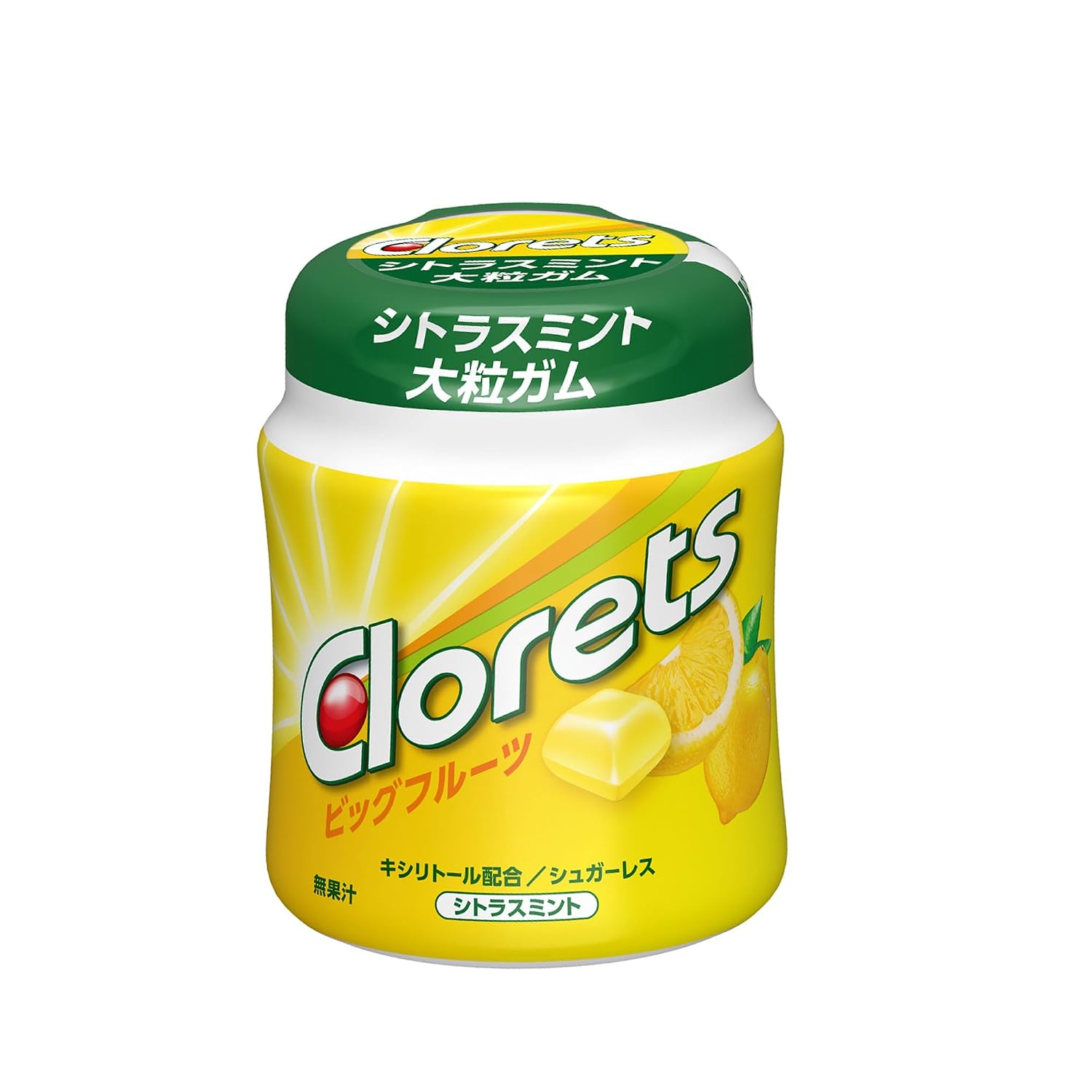 Mondelez Clorets Big Fruits Citrus Mint Bottle 112g