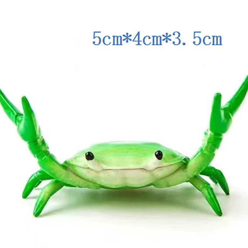 

Funny Crab Desktop Pen Bracket Creative Weightlifting Crab Pen Bracket Desktop Ornaments Novelty Animal Design Single Pen Rack