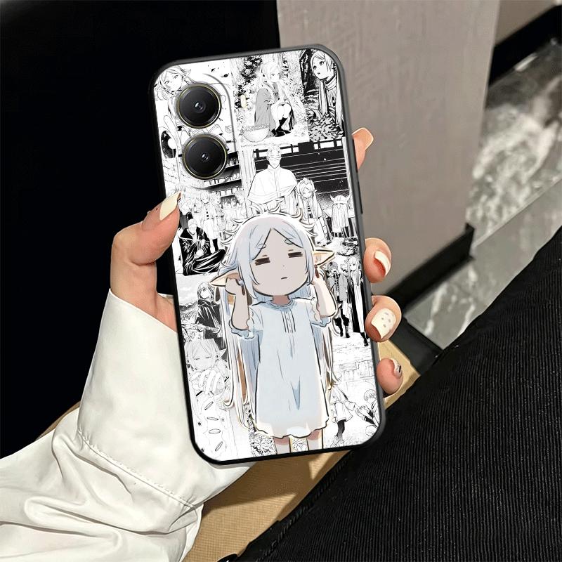 

F-Frieren B-Beyond J-Journeys End Soft Phone Case for Xiaomi Poco X5 X6 X7 X8 Pro Max X3 F7 F8 Ultra M8 M7 M6 M5 Redmi 15 15C 14 Xiaomi Poco X3 Pro