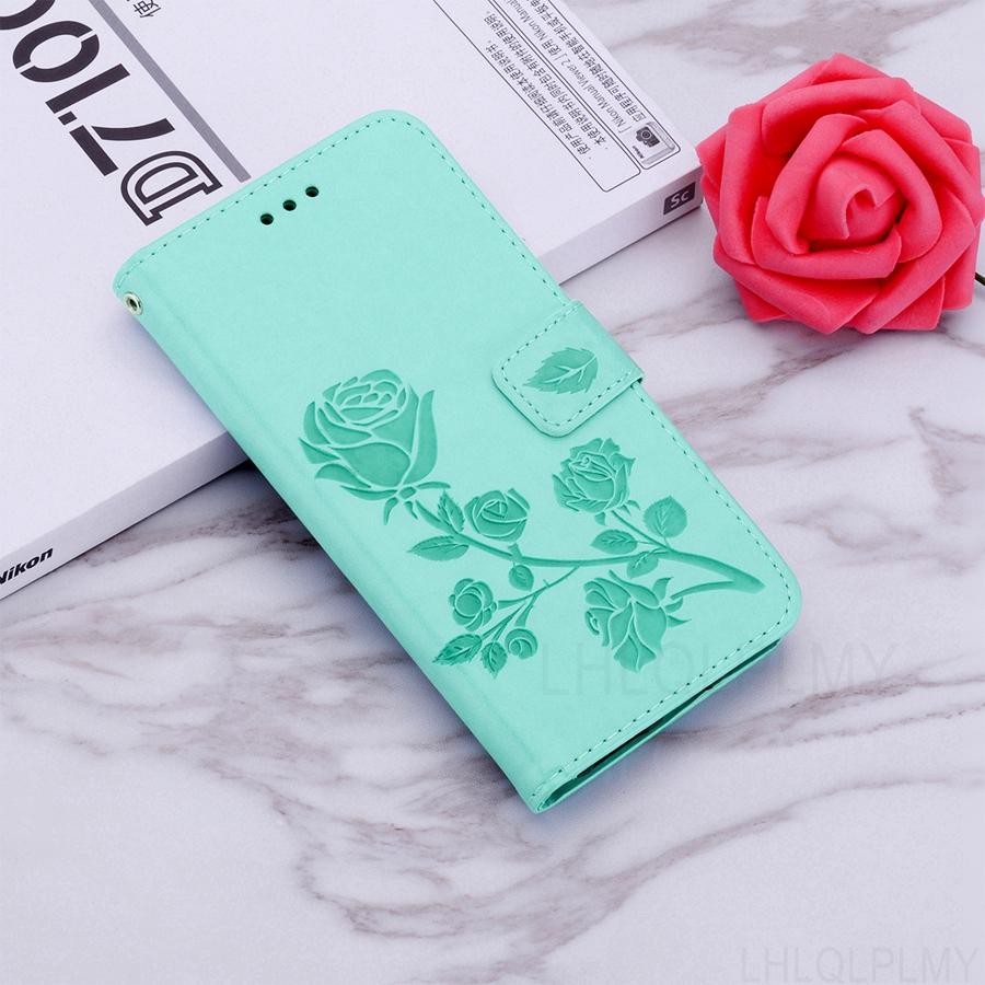 Rose Leather Wallet Flip Case For Xiaomi Mi A3 A2 Lite 11i 11T Pro 10T Redmi 9 9A 9C Nfc Note 11 10S 10 11S 5G 9S Cover Funda