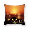 Halloween Pillow Cover Cartoon Pumpkin Head New Peach Skin Cushion Cover Sofa Cushion