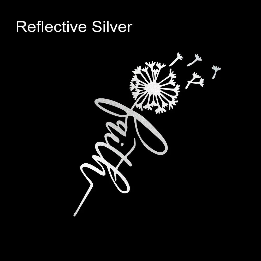 

Creative Dandelion Car Sticker Waterproof Vinyl Decal Auto Body Windows Tablets Laptops Styling DIY Decoration Decal Accessories 1pc
