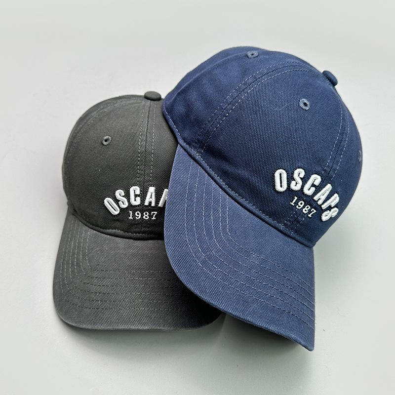 Casual Versatile Letter Embroidery Baseball Cap Men'S And Women'S Shade Outdoor Travel High Quality Fashion