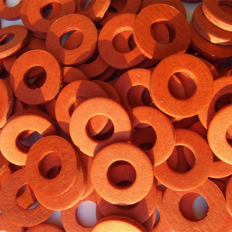 Red Bakelite Paper Gasket 2mm: Insulating Spacer/Washer for Sealing