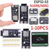 ESP32-S3 Dual Type-C Development Board 2.4G Wifi Module for Arduino ESP IDF ESP32-S3-WROOM-1 N8R2 N16R8 44Pin 8M PSRAM ESP32 S3