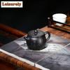 240ml Yixing Purple Clay čajová konvice Ručně vyráběná velká ráže Raw Ore Dahongpao Reduction Pražení bahenní konvice s filtrem Zisha čaj