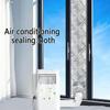 Silver Coated Sliding Window Vent Cloth For Air Conditioner Exhaust Hose Insulation Padded Portable AC Window Seal Kit