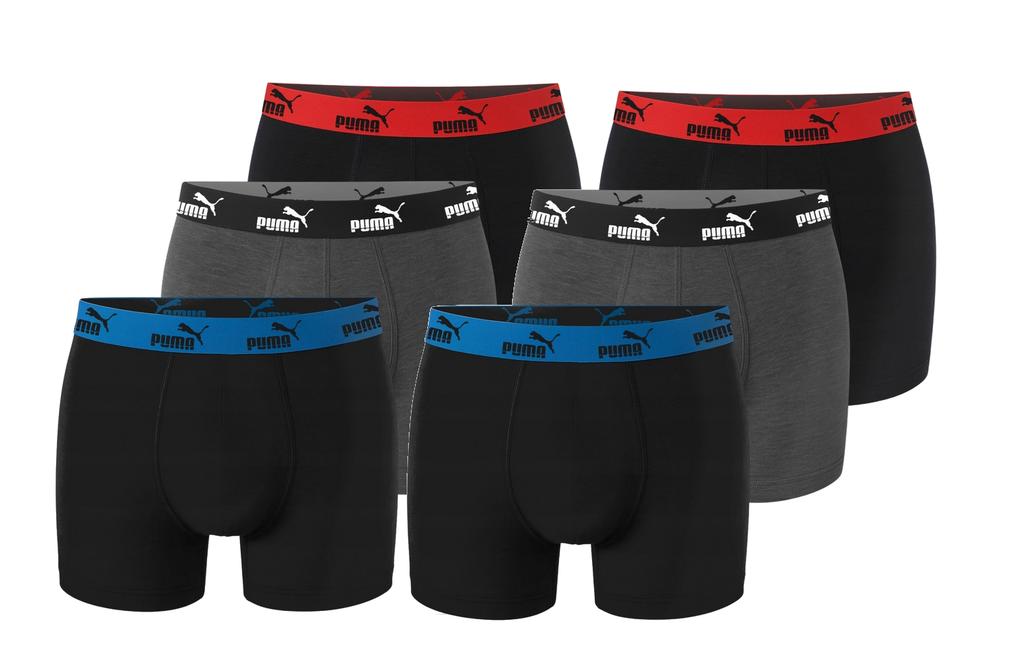 Puma Mens Boxershorts 6-pack [100003547 4468 010] size L