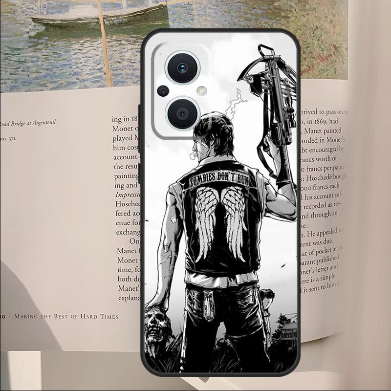 The Walking Dead Daryl Dixon Cover For OPPO Reno 14F 11F 12F 13F 10 11 12 13 14 Pro 7 8 Lite OPPO Find X6 X8 X9 Pro Case