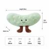 Interactive Green Cucumber Dog Plush Toy: Relieves Boredom, Self-Entertainment, Chew Toy with Unique Shaking Sound