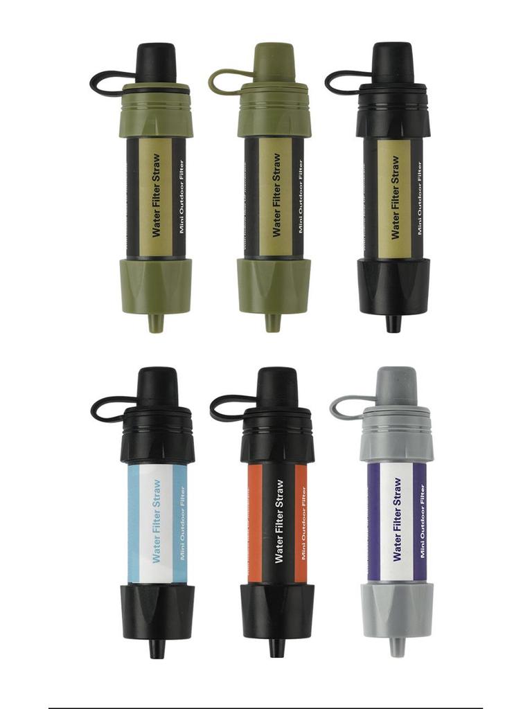 Portable Mini Water Purifier Straw for Outdoor Adventure, Camping, and Emergency Survival