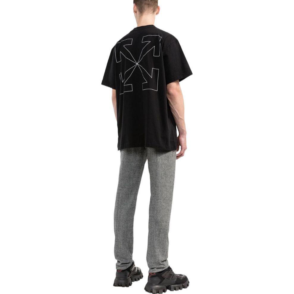 OFF WHITE SS22 T Shirt Men's Black OMAA038C99JER00810011001