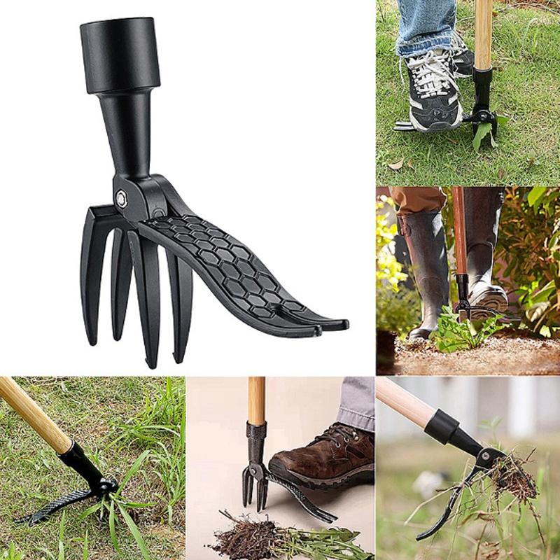 No-bend Weeding Artifact Easily Remove Weeds With Sturdy Aluminum Alloy Material