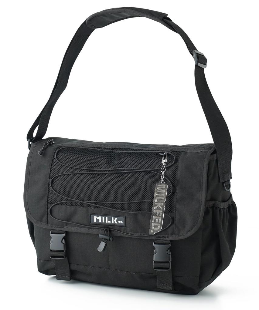 Shoulder Bag DAILY MESSENGER BAG BLACK [Milkfed] Women's