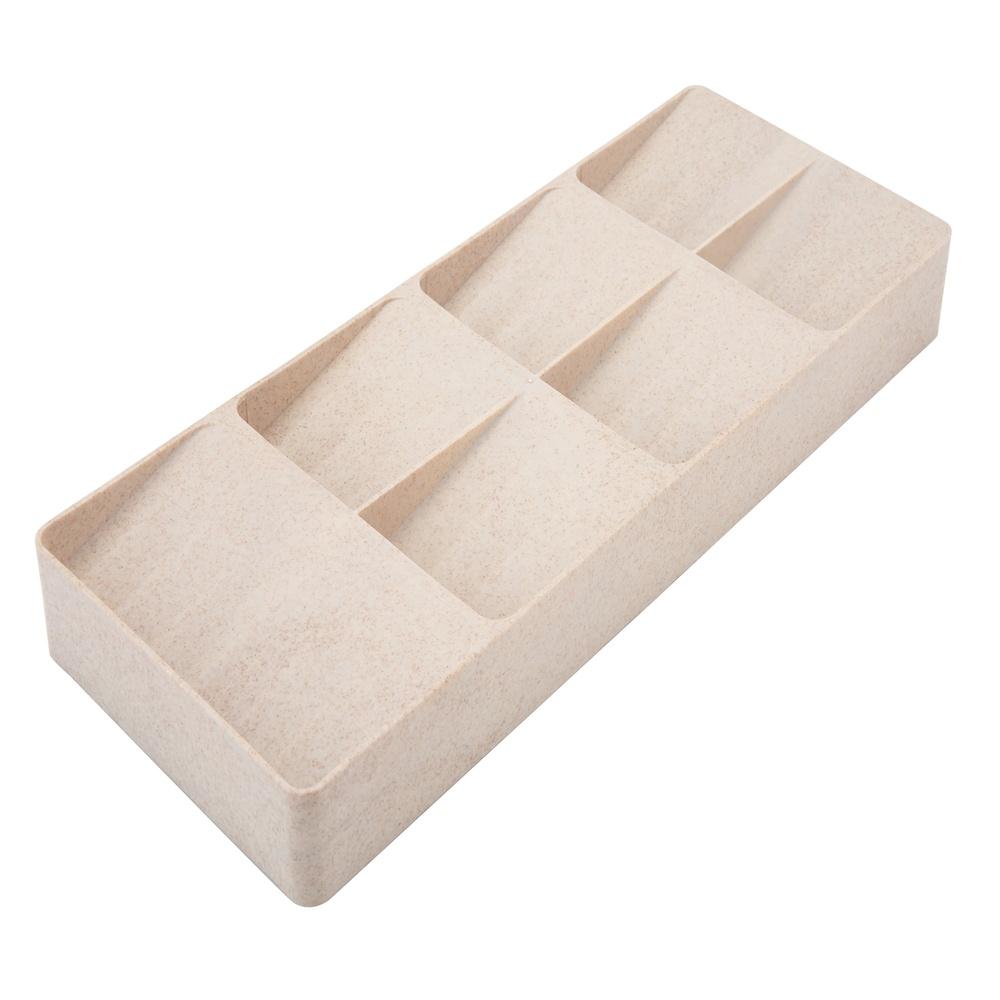 

Органайзер для столовых приборов с 7 отделениями, нескользящий, для хранения кухонной утвари, сушилка для посуды, не содержит БФА, экономит место, вставка в ящик, можно мыть в посудомоечной машине United States