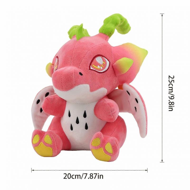 Creative Doll Plush Toy Cartoon Doll Pitaya Dinosaur Cute Doll