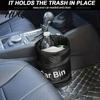 Foldable Garbage Bag Collapsible Car Trash Can Interior Waste Container Waterproof Oxford Multipurpose Snack Organizer Cloth Bin with Lid