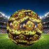 Borussia Dortmund Print Maat 5 Voetbal, PU Slijtvast Voetbal voor Wedstrijdtraining en Dagelijkse Oefening, Verjaardagscadeau voor Voetbalfans
