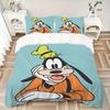 3pcs set Goofy Disney1pc of quilt cover+2pcs of pillowcase, no core, print bedding, All Seasons Bedroom Setting036