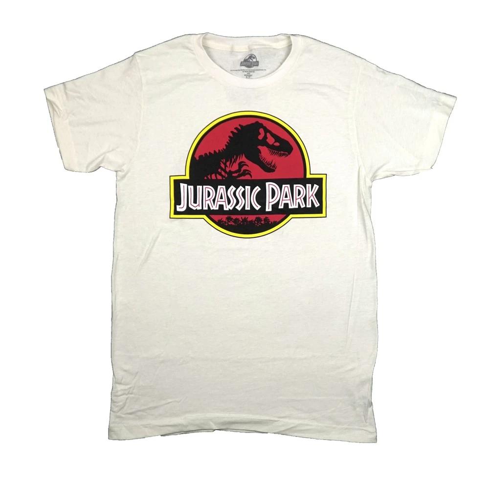 Jurassic Park New Adult Tshirt Classic Color Logo