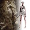 Silent Hill 2 Figma Üçgen Kafa Aksiyon Figürü Kırmızı Piramit Yüzlü Hemşire Koleksiyon Modeli