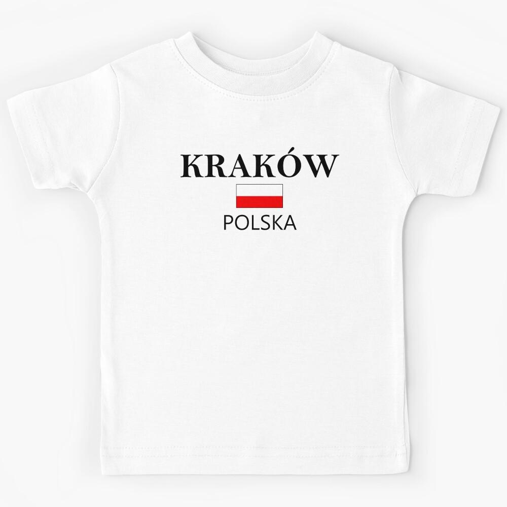 Kraków Poland Krakow Kids T-Shirt 100