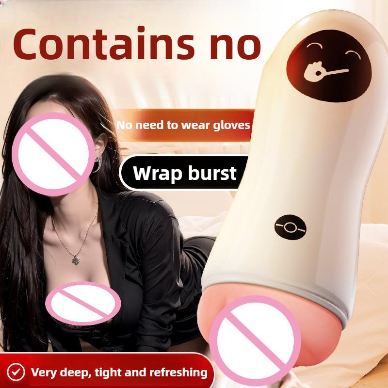 Male Masturbator With Suction Cup Adult Sex Toys Realistic Pocket Vagina Pussy Man Masturbation Stroker Sexual Masturbator Cup