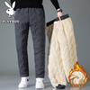 Men's Plush Lined Casual Trousers