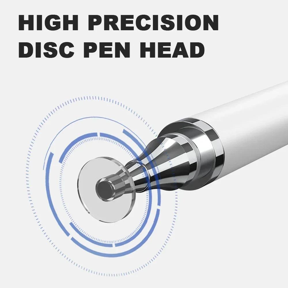 Universal Tablet Pen Screen Touch Pen 2 in 1 Stylus Pen for IPad Tablet Capacitive Touch Pencil for Samsung Android Phone