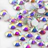 Large Package Size Crystal AB Colors Non Hotfix Glass Rhinestones Flatback Rhinestone In Bulk for Nail Art