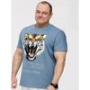 Summer Round Neck 3D Animal Pattern Print Top Fashionable Casual Short Sleeved Men's T-shirts