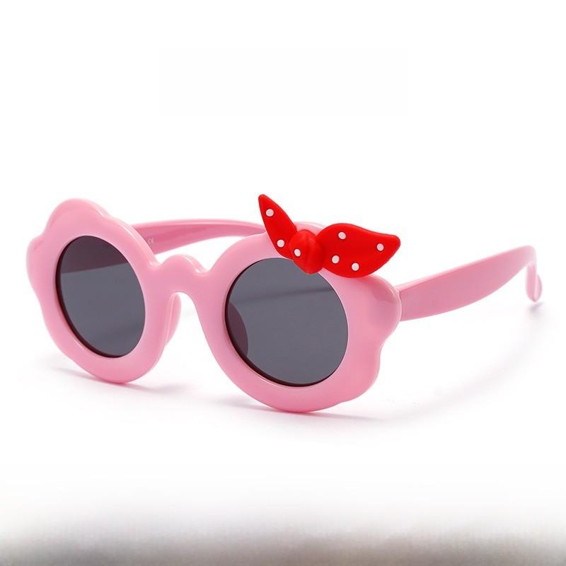 Childrens Butterfly Shape Sunglasses With Polarized Tac Lenses For Uv400 Sun Protection